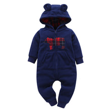 Load image into Gallery viewer, Cozy Little Bear Onesie (with ears!)