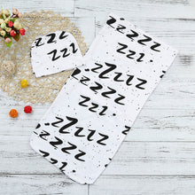 Load image into Gallery viewer, Catching Some Zzzs Swaddle + Hat (2 pcs)